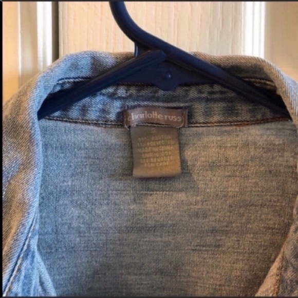 Charlotte Russe Denim Jacket - Picture 3 of 4